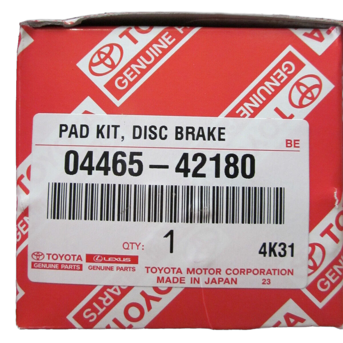 PAD KIT DISC BRAKE