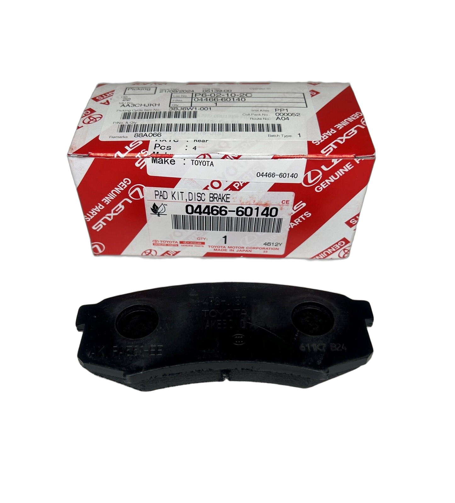 Pad Kit Disc Brake