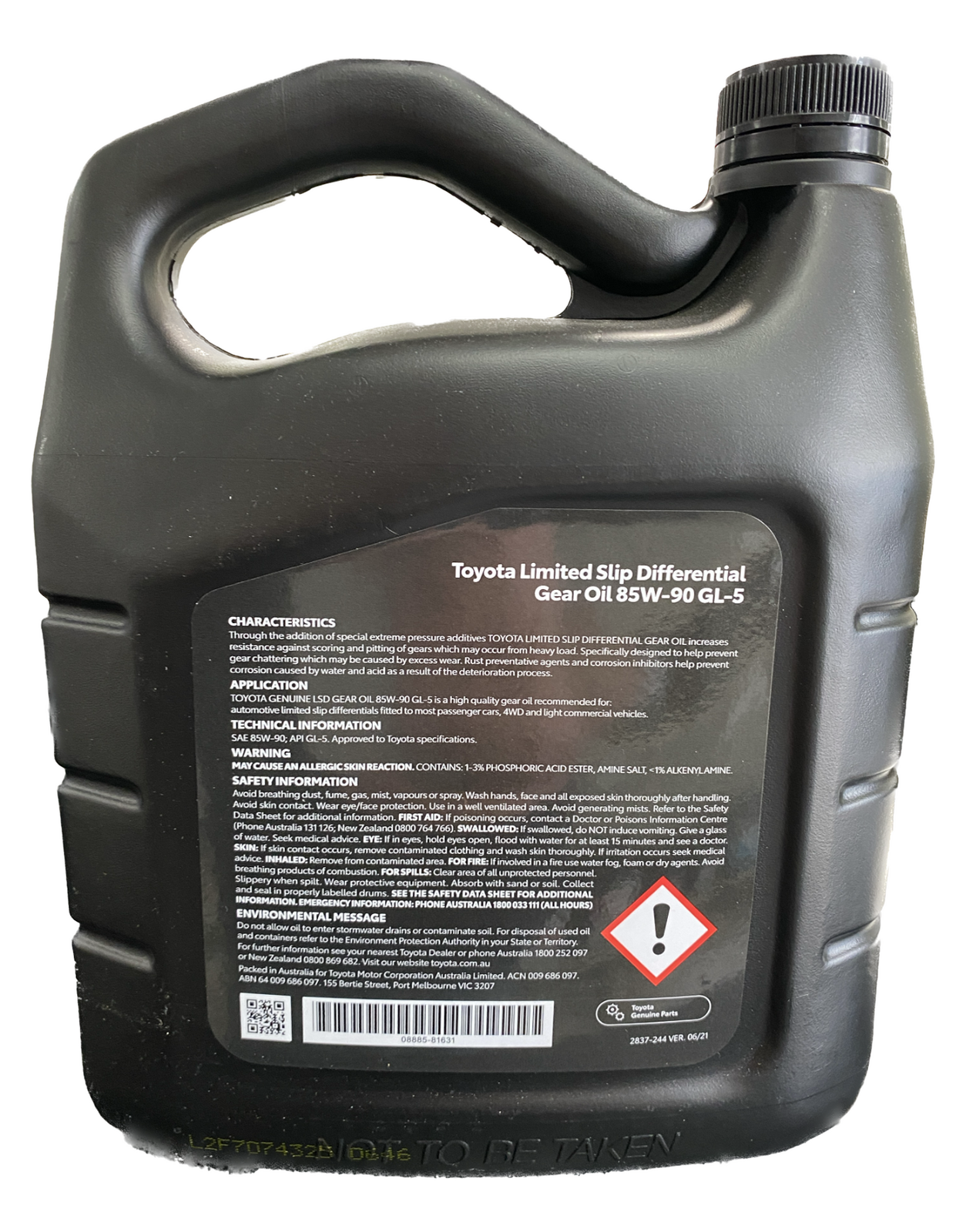 85W-90 LSD Gear Oil