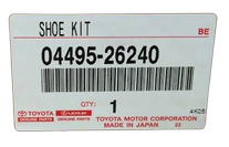 Shoe Kit Brake RR