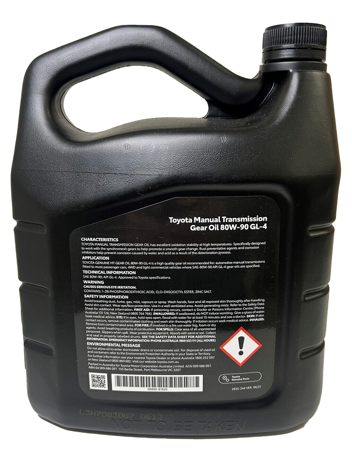 80W-90 MT Gear Oil