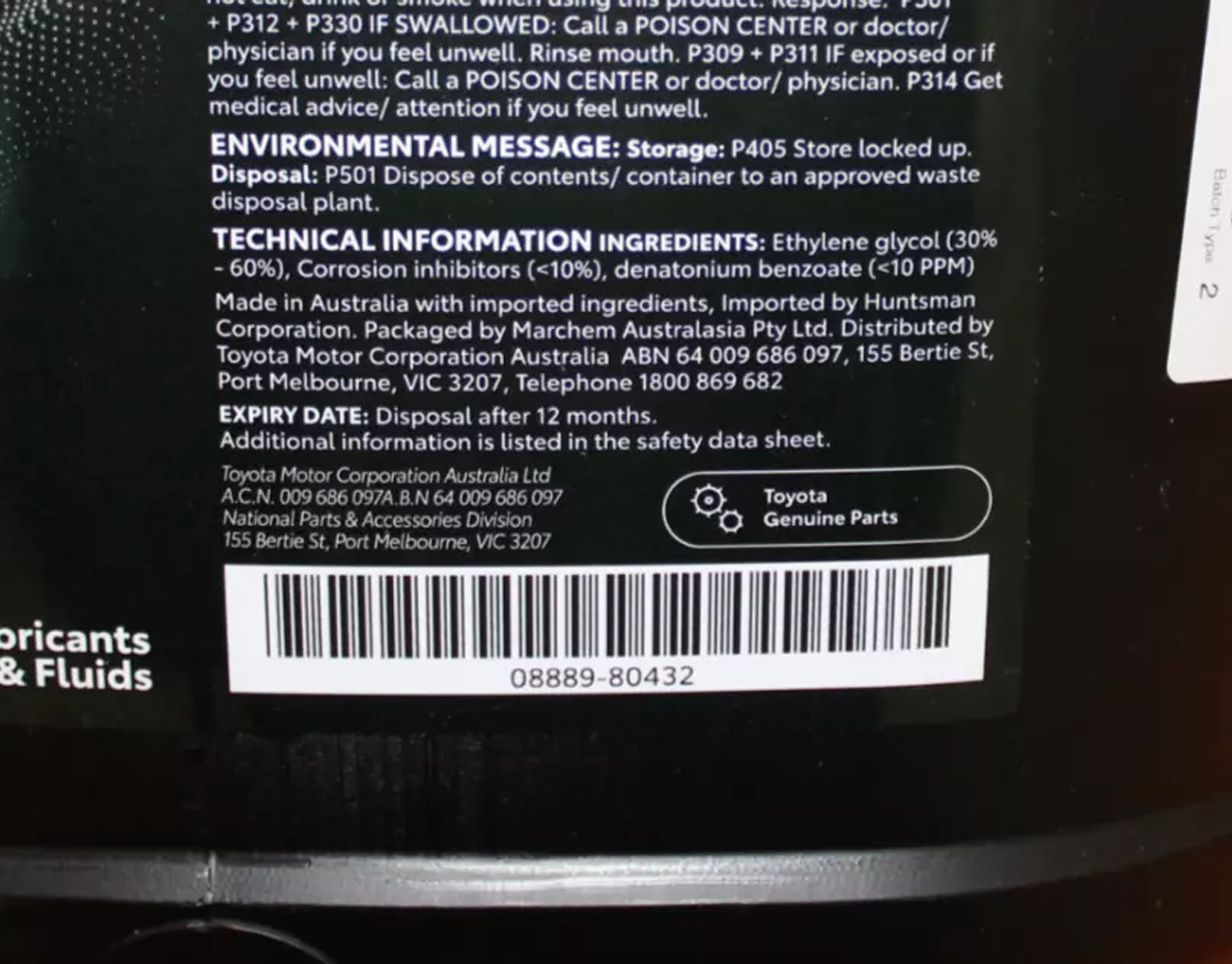 Super LL Coolant 20L