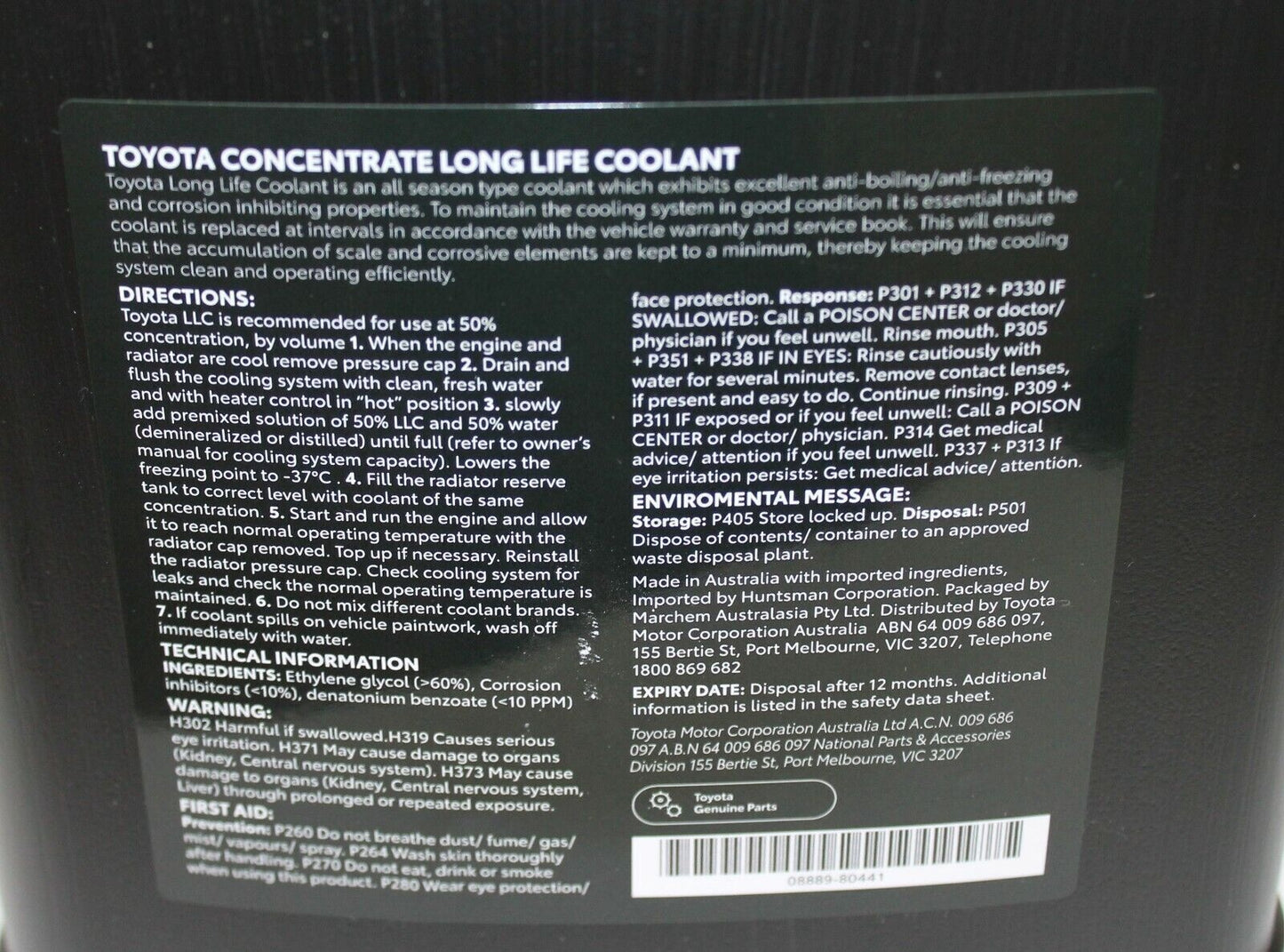 Longlife Coolant 4LT