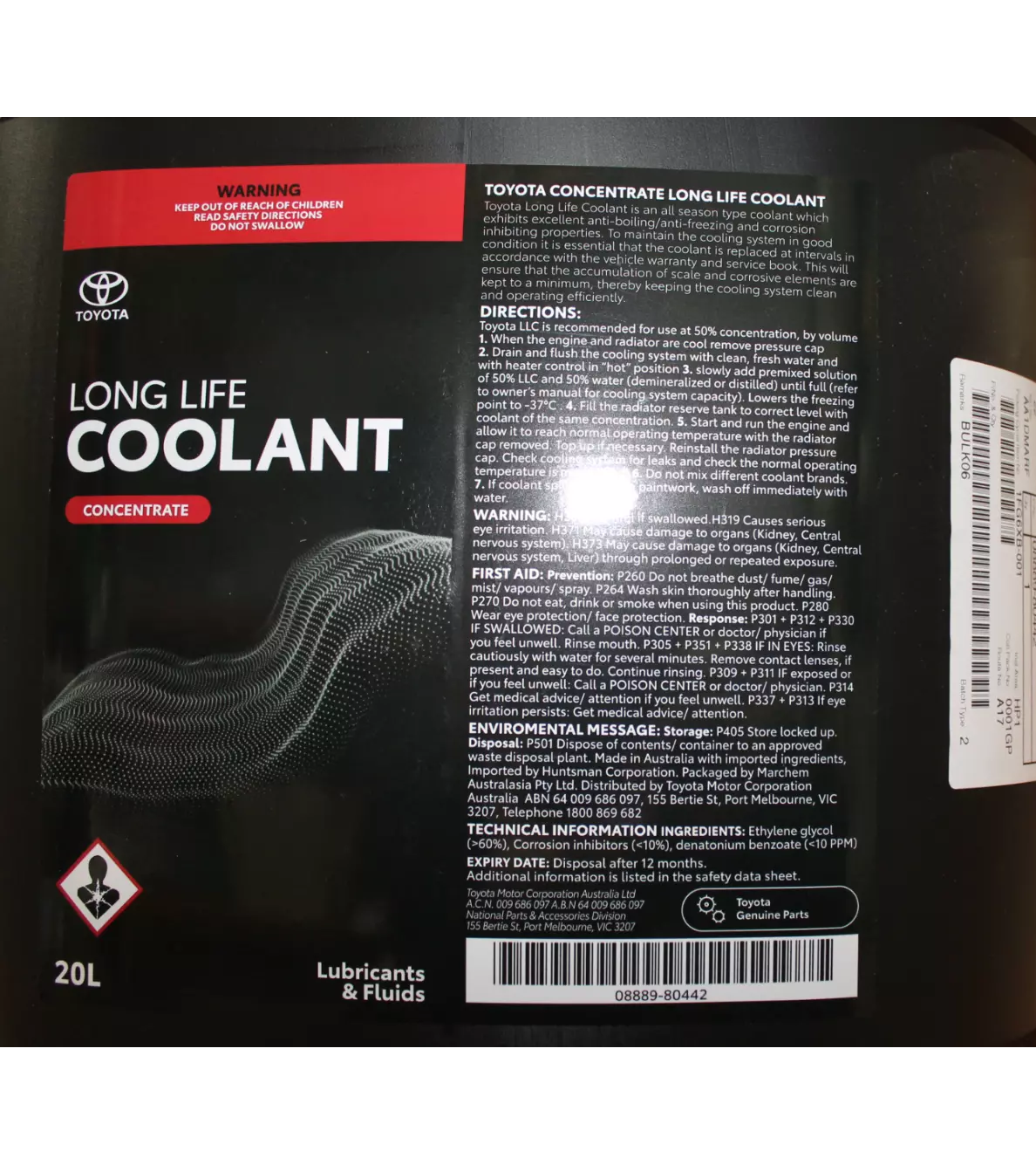 Longlife Coolant 20L