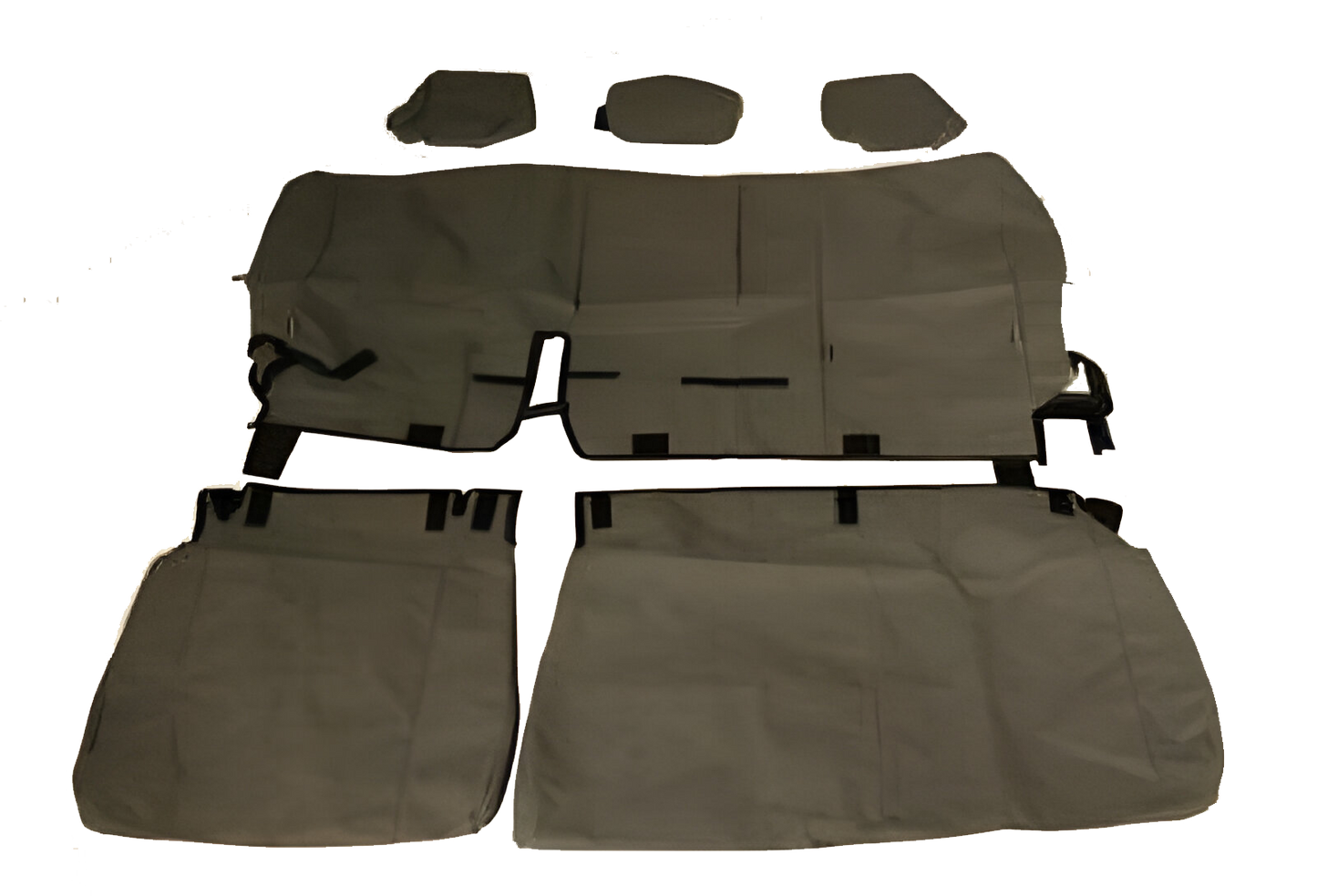 Canvas Rear Seat Covers