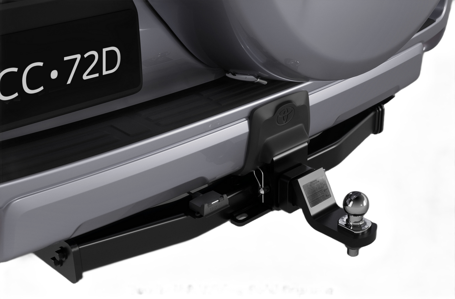 Towbar 3000KG Prado 08/17+